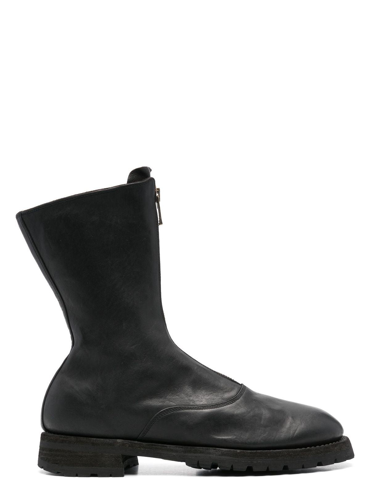 Guidi FRONT ZIP ARMY BOOTS