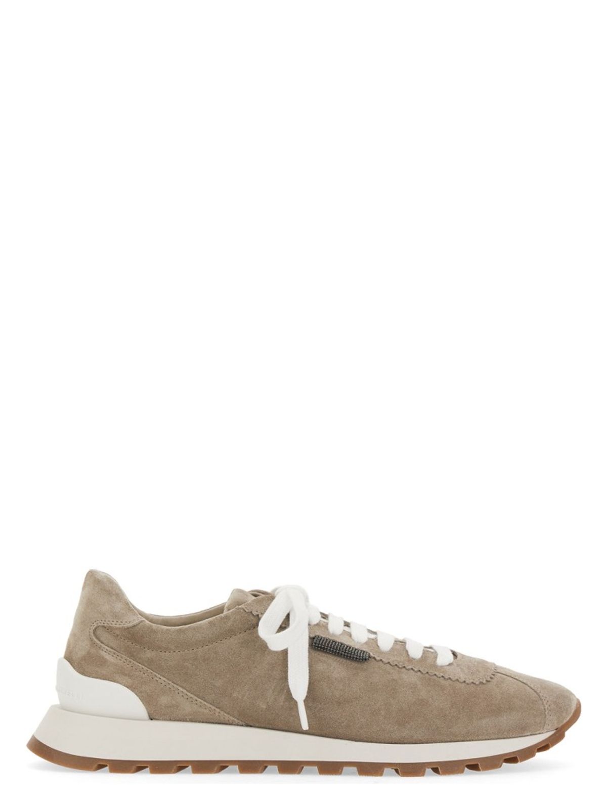 Brunello Cucinelli SNEAKER RUNNING IN CAMOSCIO