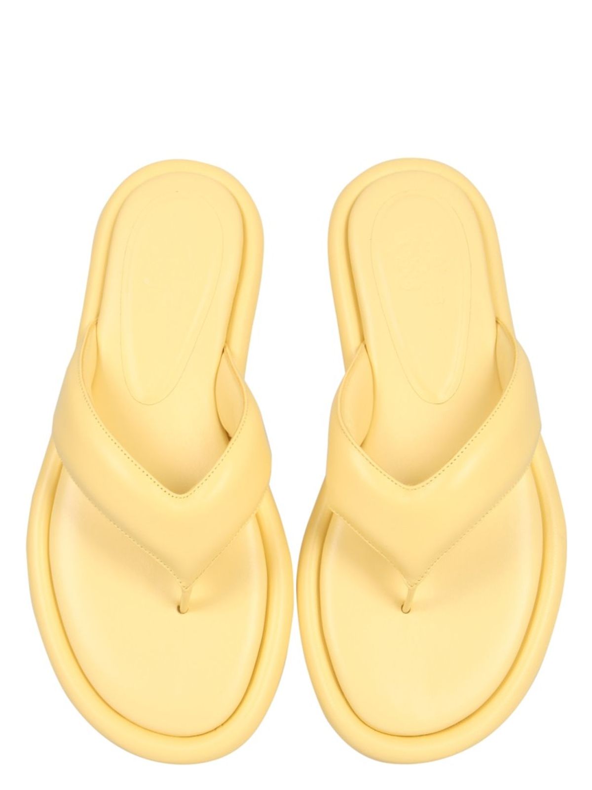 Gia Borghini GIA 5 PUFFY FLAT SANDALS