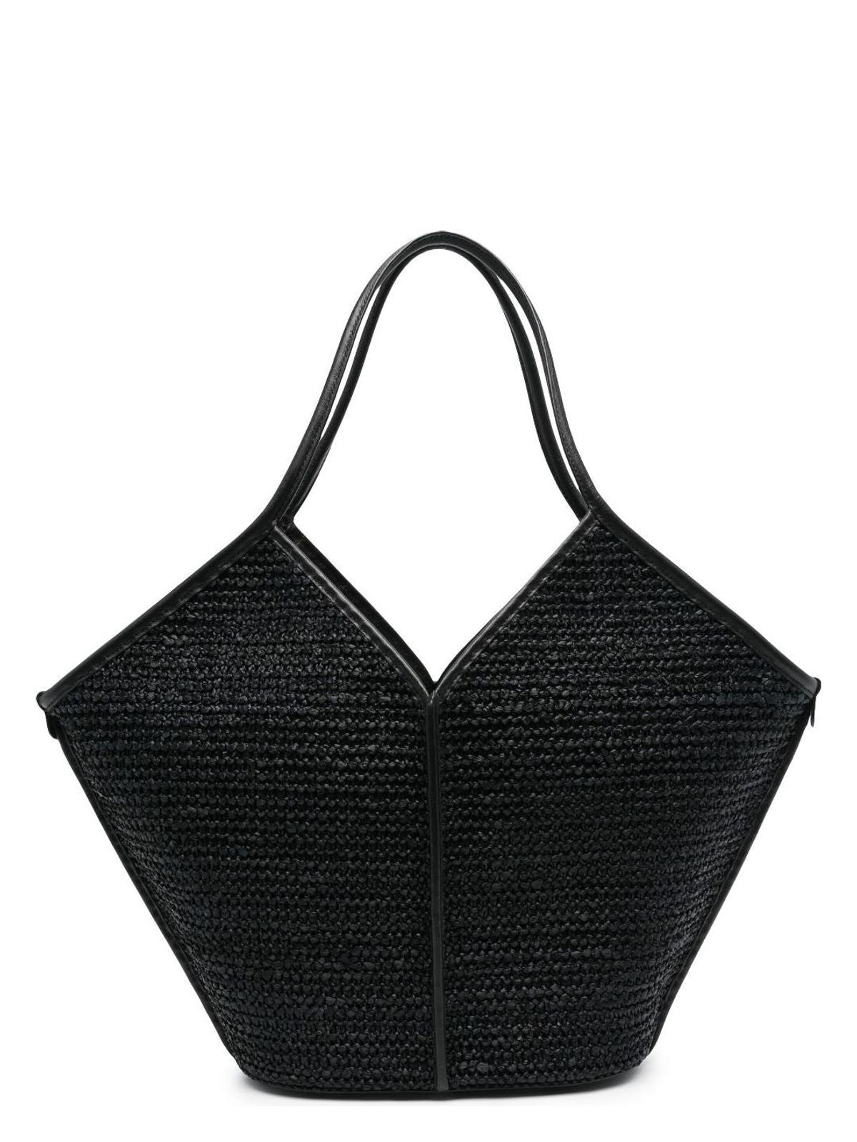 Hereu CALELLA RAFFIA BASKET TOTE BAG
