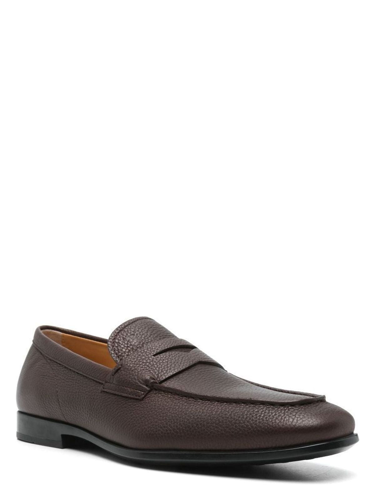 Tod's GRAINED LEATHER PENNY LOAFERS
