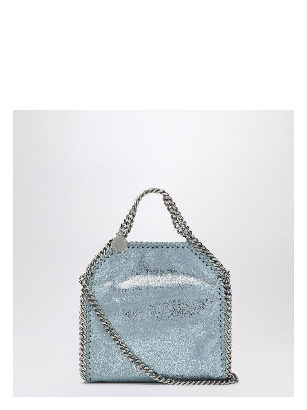 Stella McCartney FALABELLA MICRO SAPPHIRE BLUE BAG
