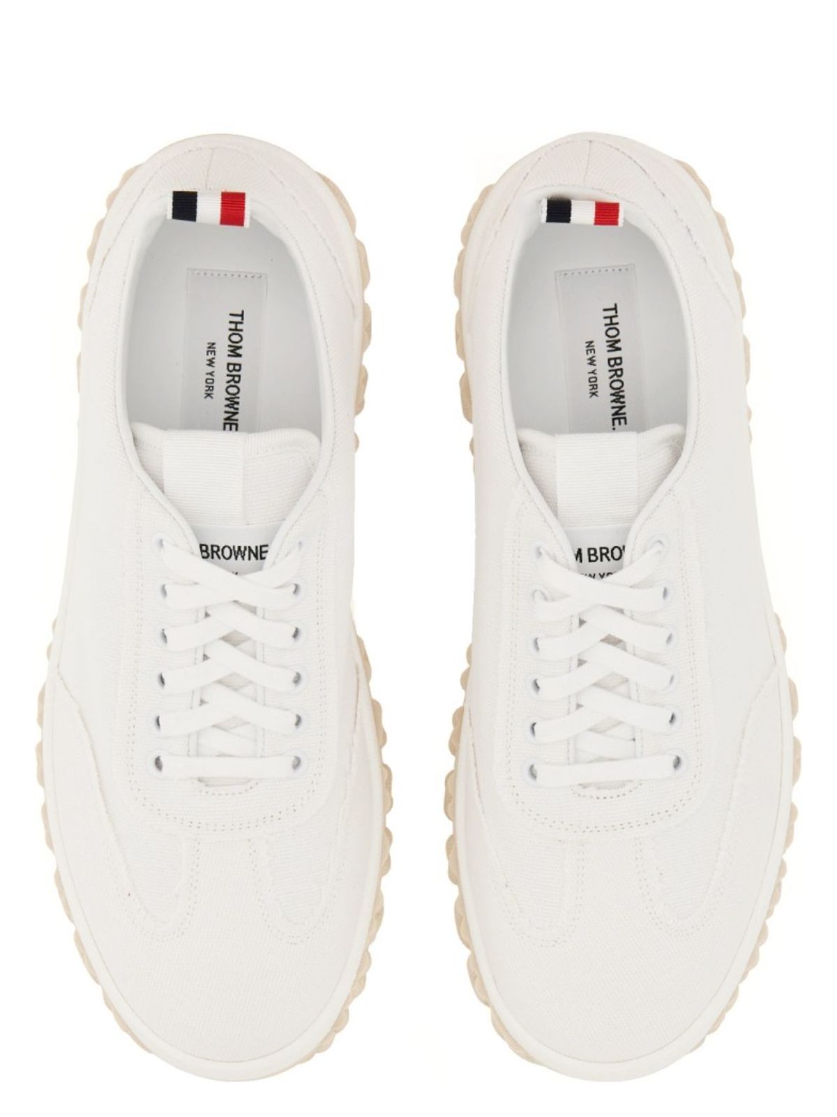 Thom Browne COTTON CANVAS SNEAKER