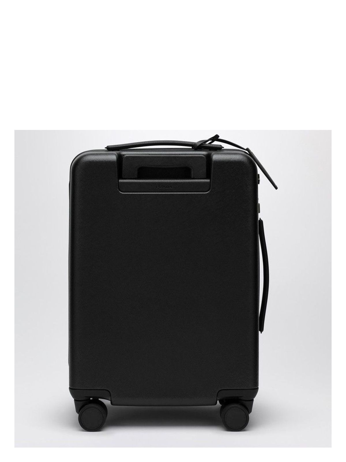 Prada BLACK POLYCARBONATE CABIN TROLLEY