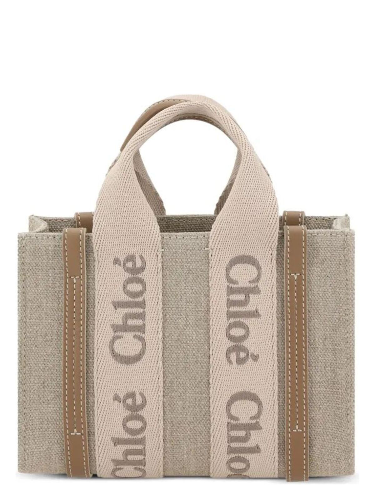 Chloé MINI WOODY TOTE BAG