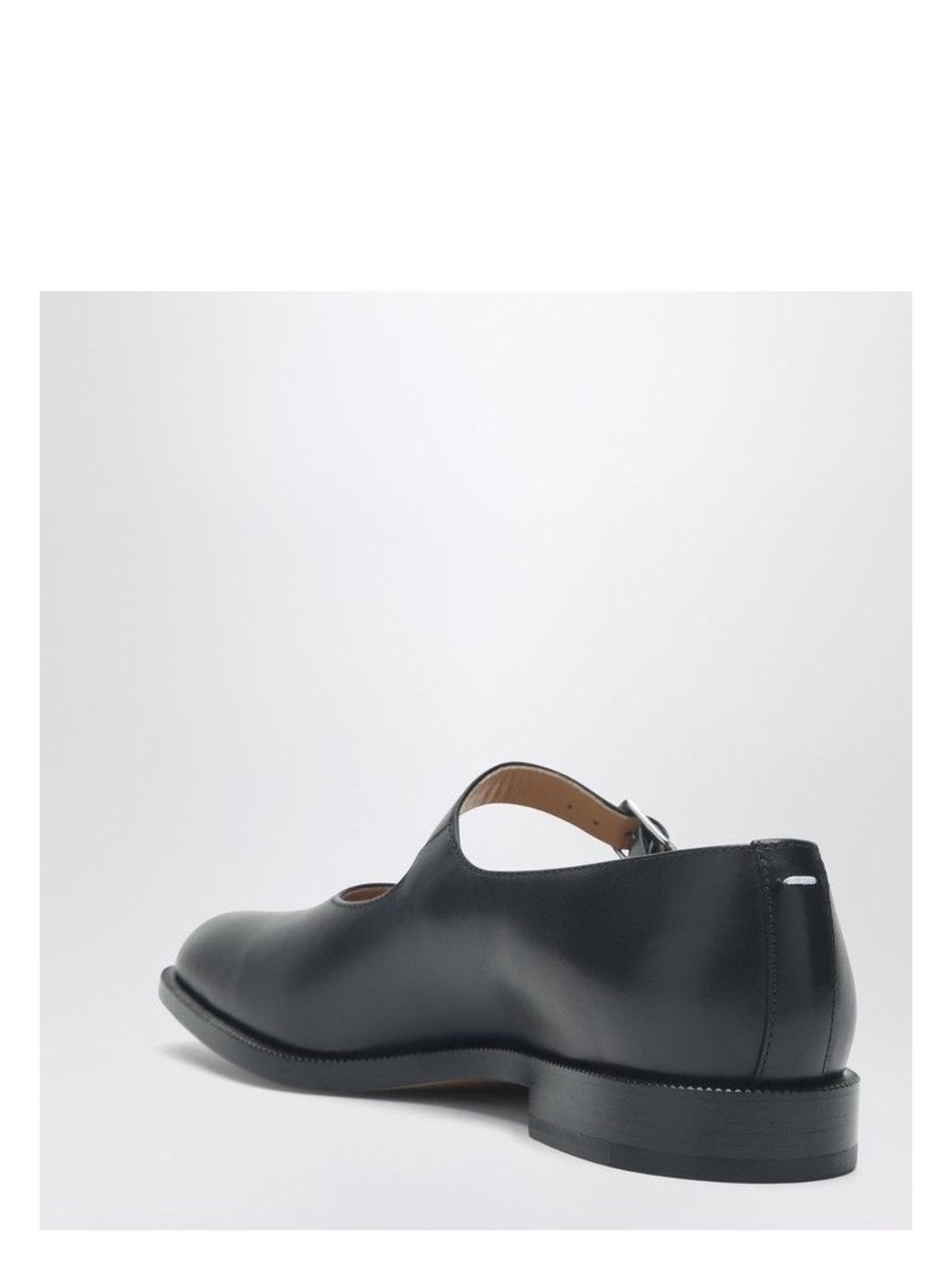 Maison Margiela BLACK LEATHER MARY-JANE TABI