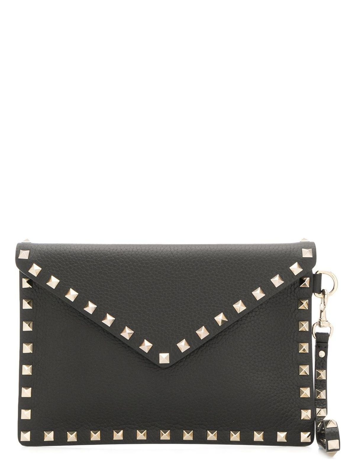 Valentino ROCKSTUD MEDIUM FLAT POUCH