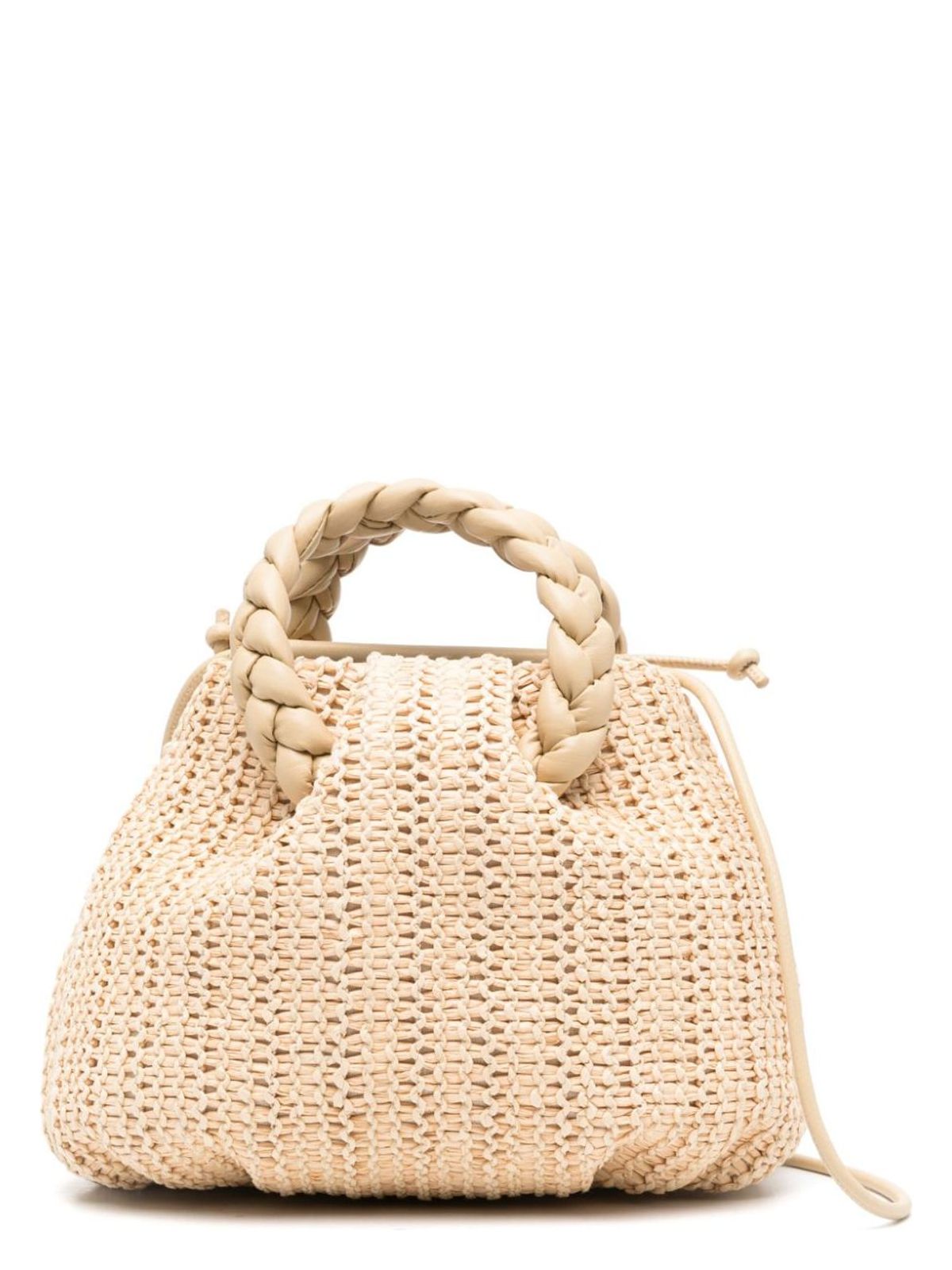 Hereu BOMBON MEDIUM RAFIA HANDBAG