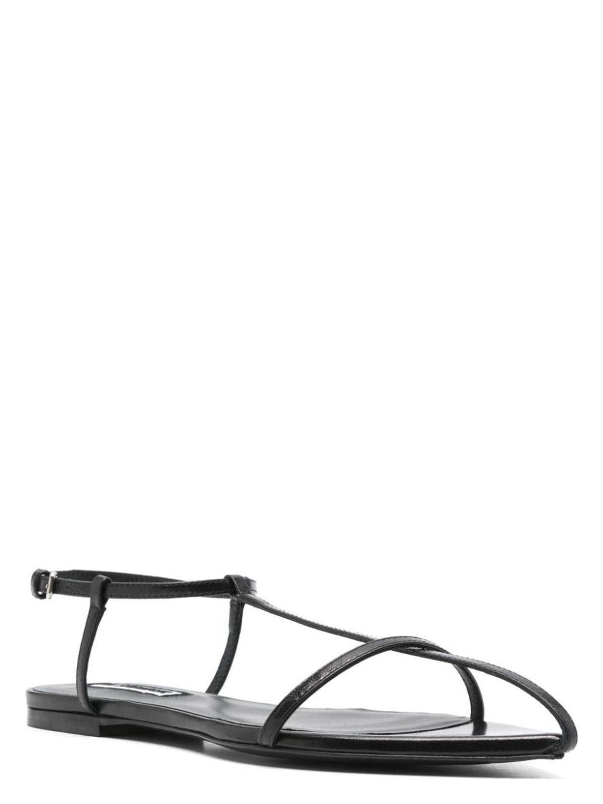Jil Sander LEATHER FLAT SANDALS