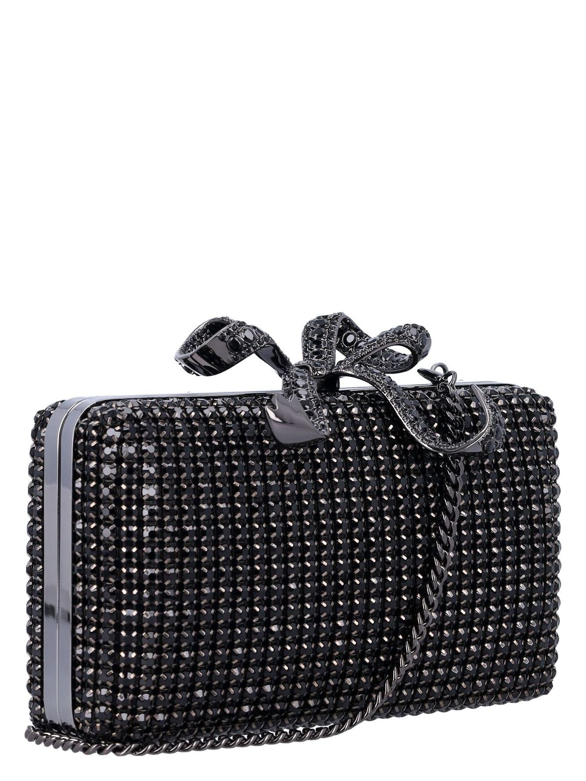Self-Portrait CRYSTAL BOX CLUTCH