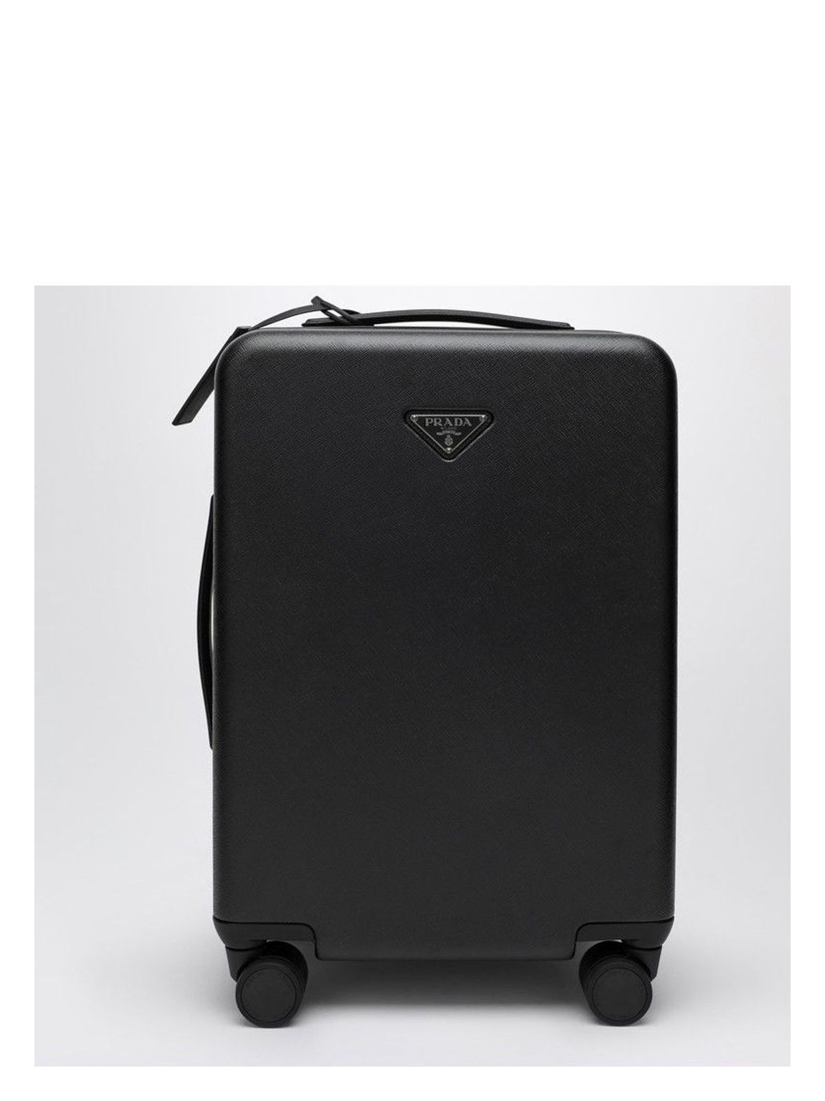 Prada BLACK POLYCARBONATE CABIN TROLLEY