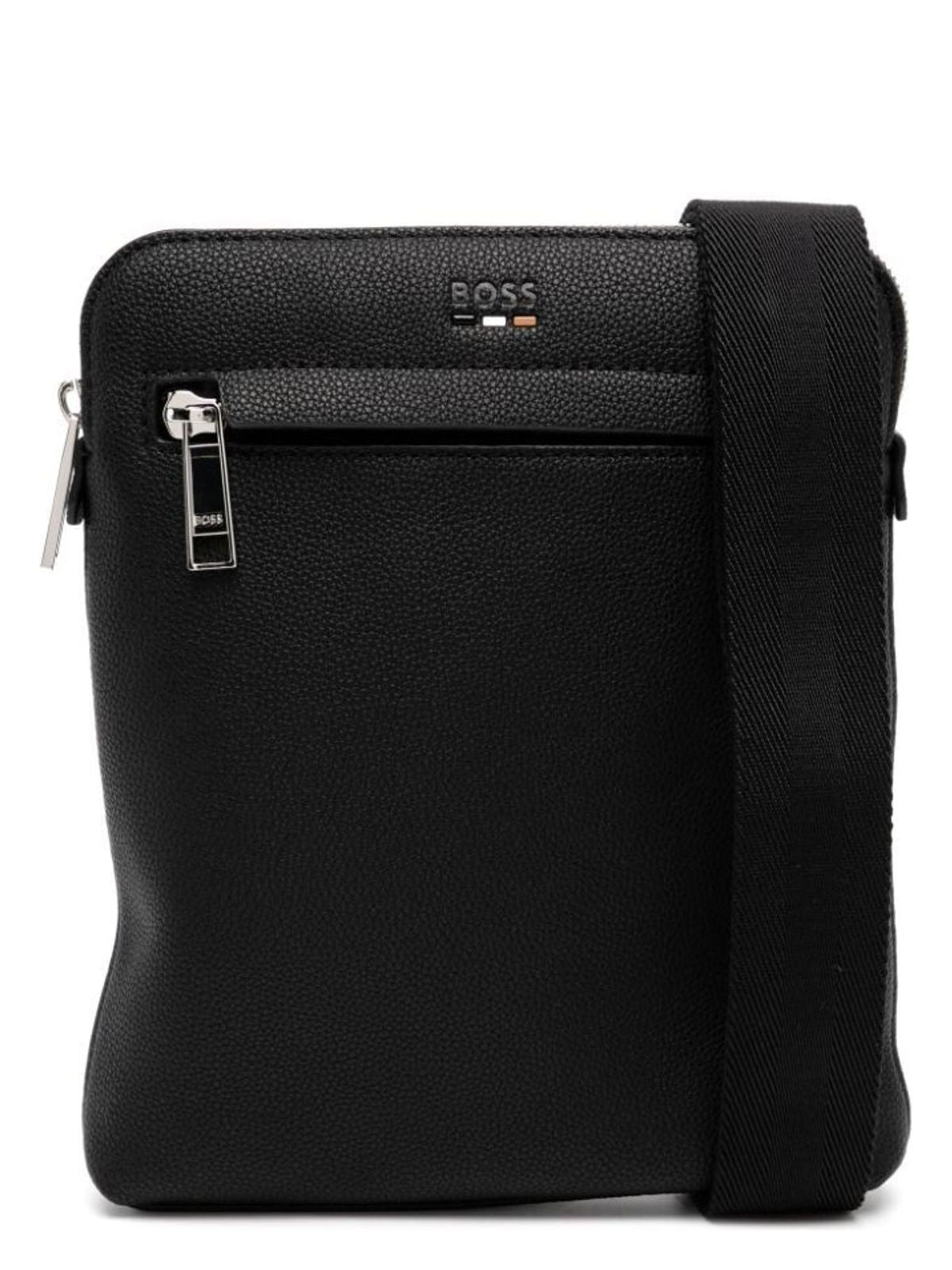 Hugo Boss LOGO DEBOSSED MESSENGER BAG