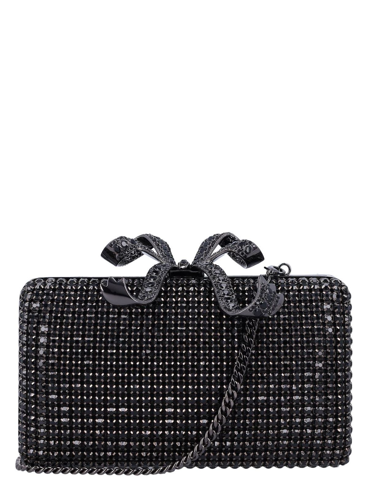 Self-Portrait CRYSTAL BOX CLUTCH