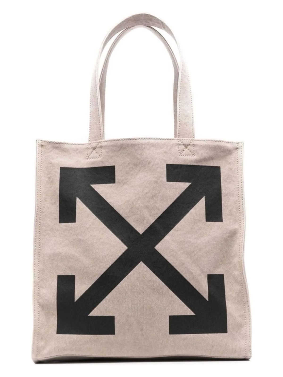 Off-White ARROWS QUOTE LOGO SHOPPING BAG