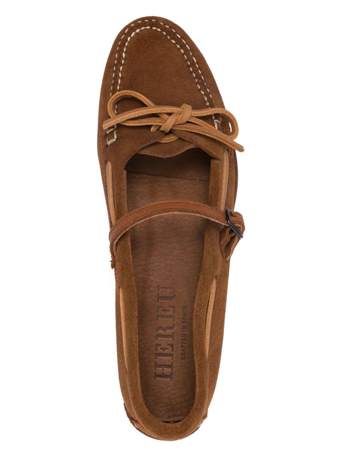 Hereu LOREA SUEDE LEATHER LOAFERS