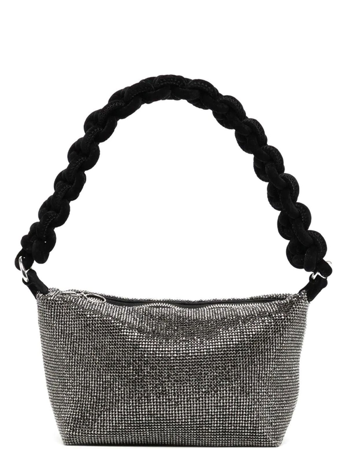Kara CRYSTAL MESH COBRA POUCH
