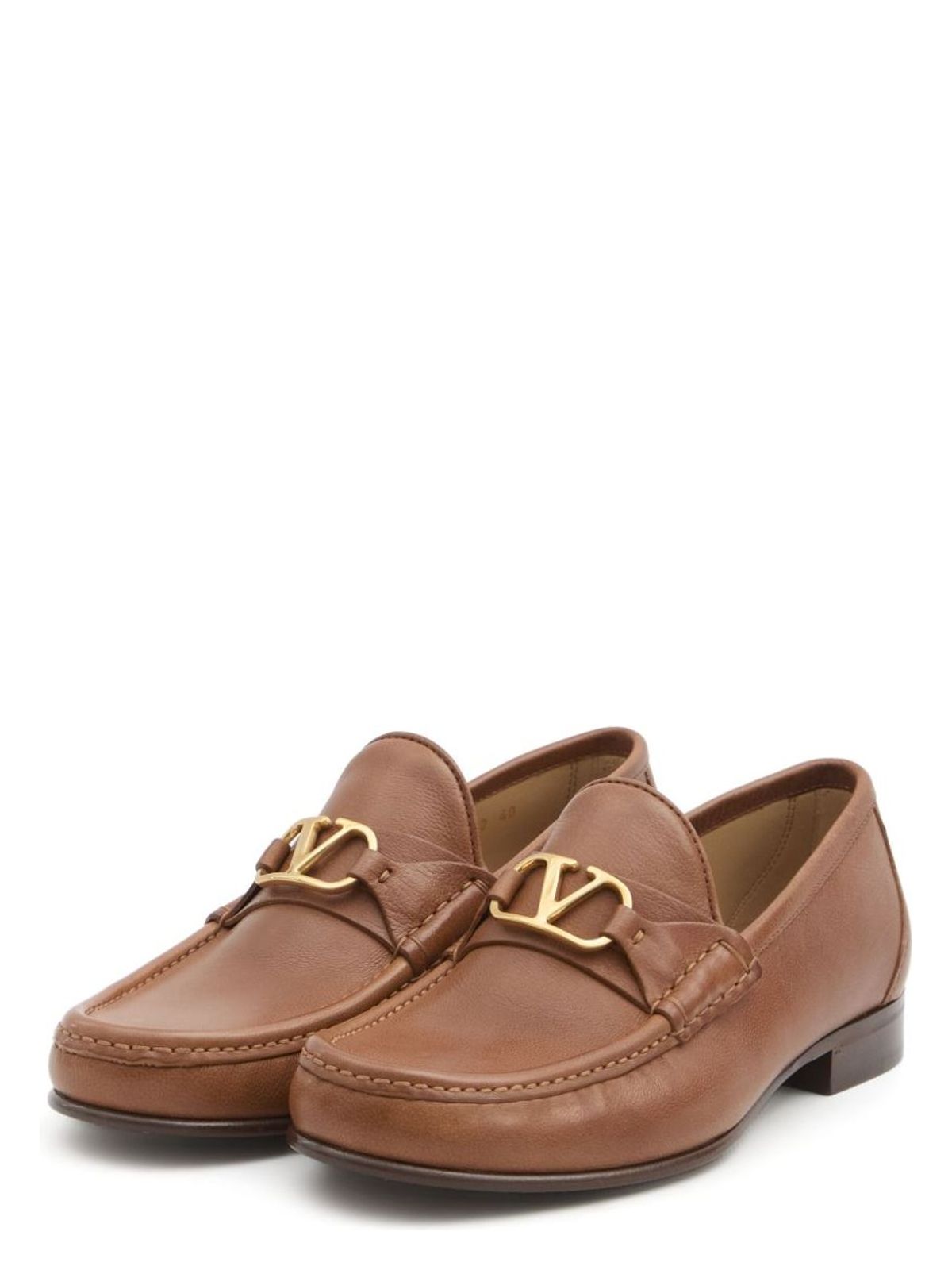 Valentino Garavani VLOGO SIGNATURE LEATHER LOAFERS