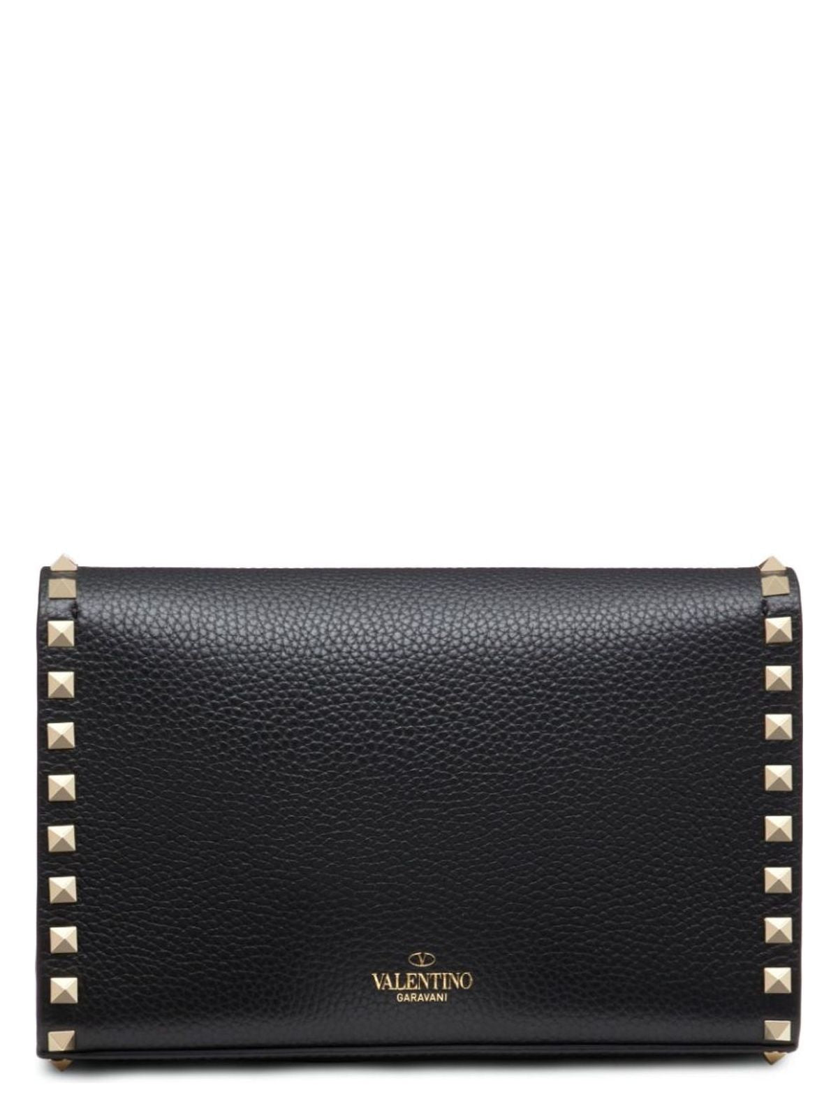 Valentino Garavani ROCKSTUD SMALL LEATHER SHOULDER BAG