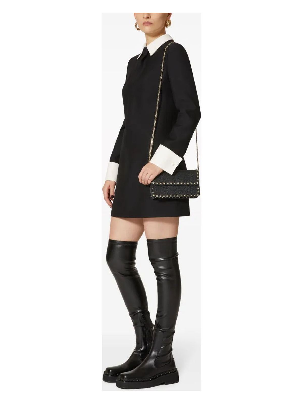 Valentino ROCKSTUD WALLET W/STRAP