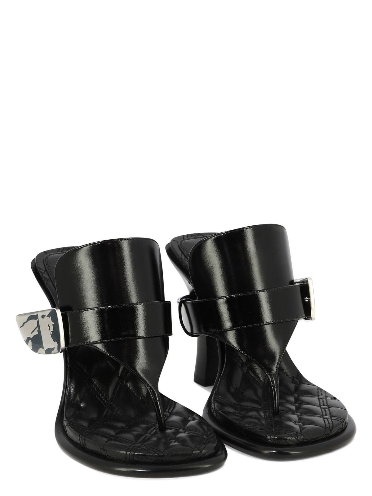 Burberry BAY LEATHER SANDALS